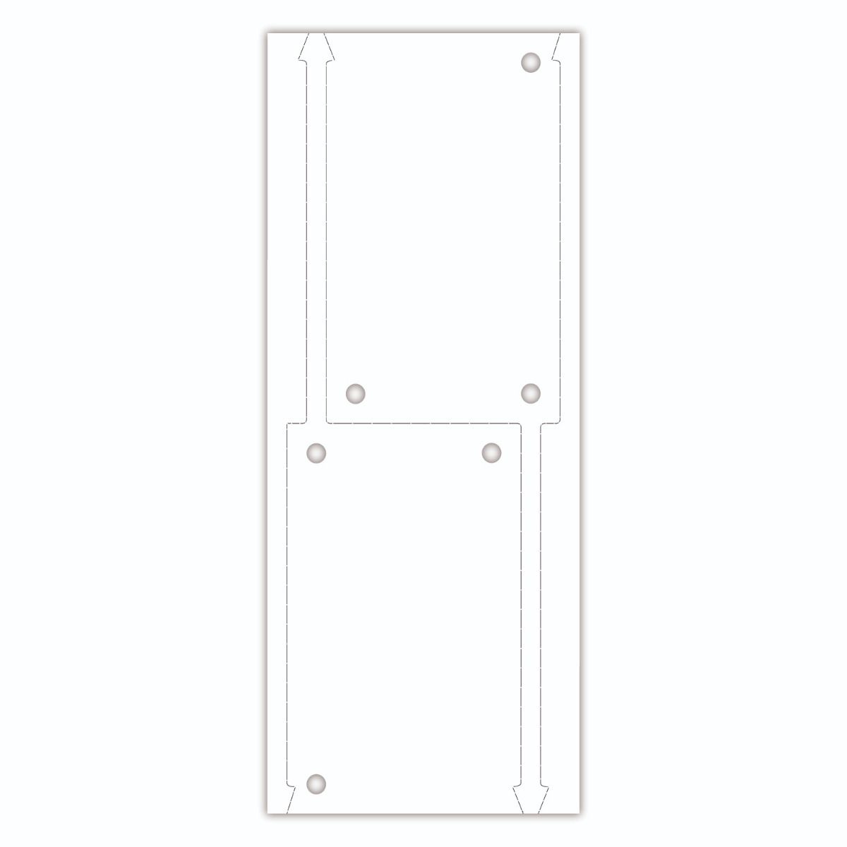 V-T Utility Tags - Stock Imprint