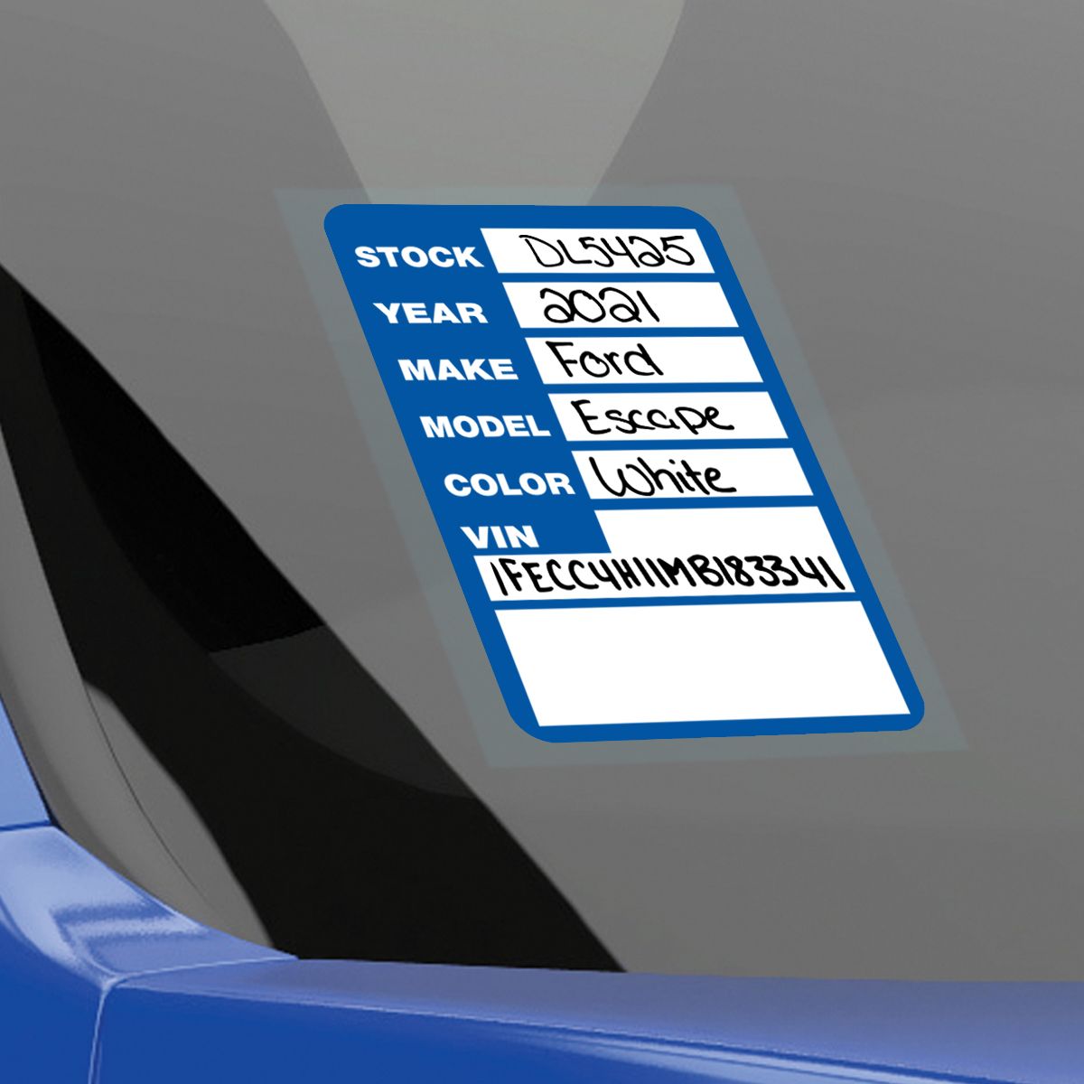 V-T KLEER-BAK Stock Stickers