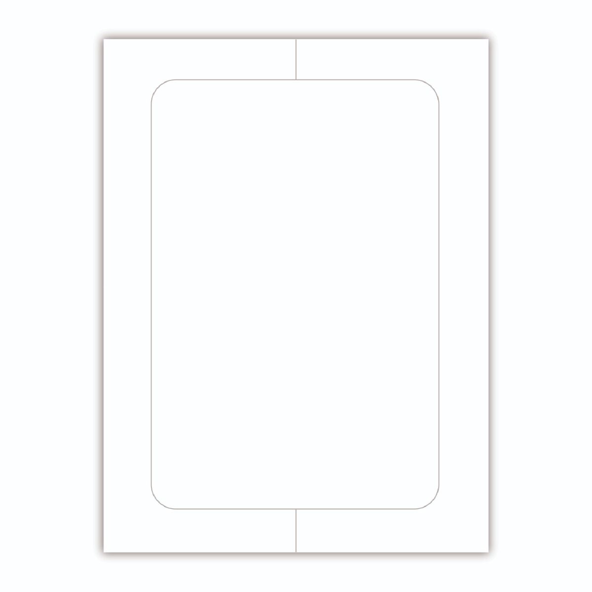 KLEER-BAK Border & Blank Stickers