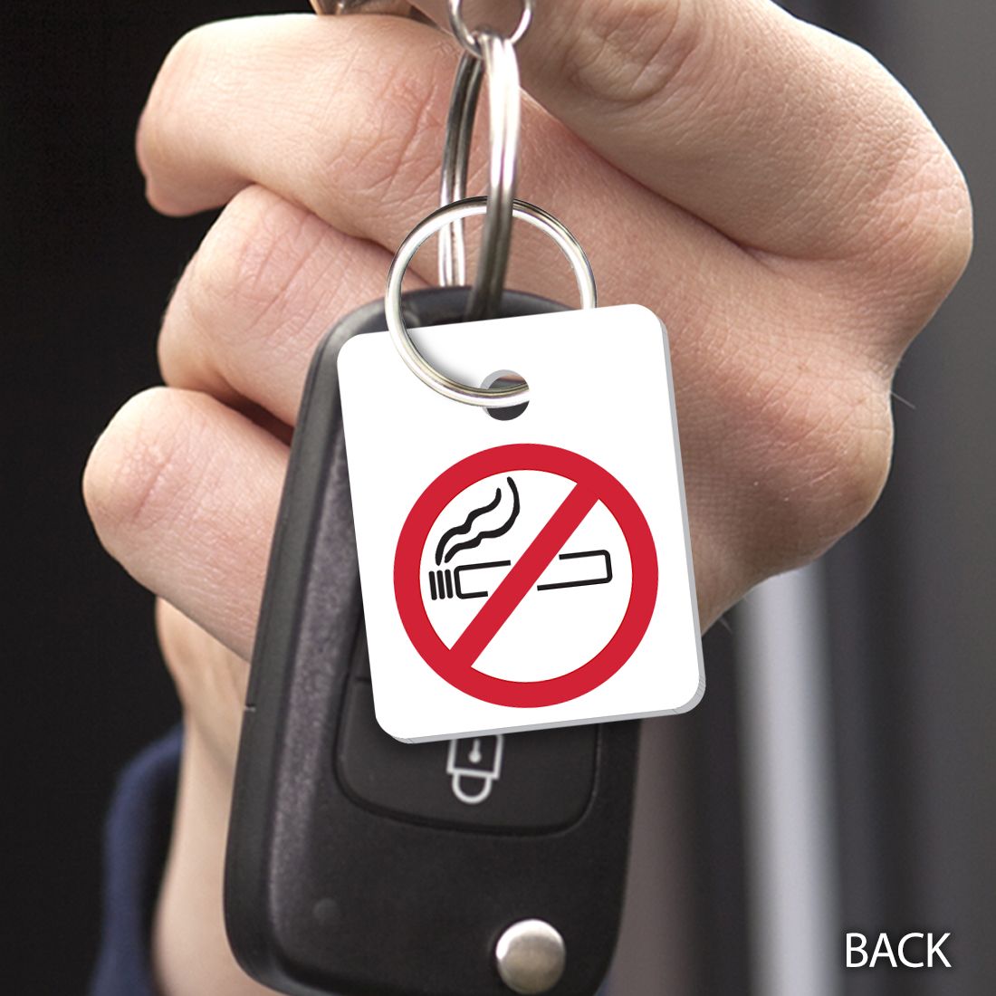 No Smoking Key Tags