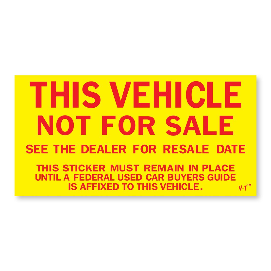 Not for Sale Stickers