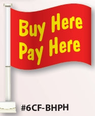 Single-Pane Clip-On Flags