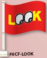 Single-Pane Clip-On Flags