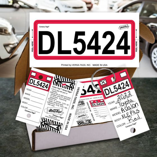 V-T Color-Top Consecu-Tags